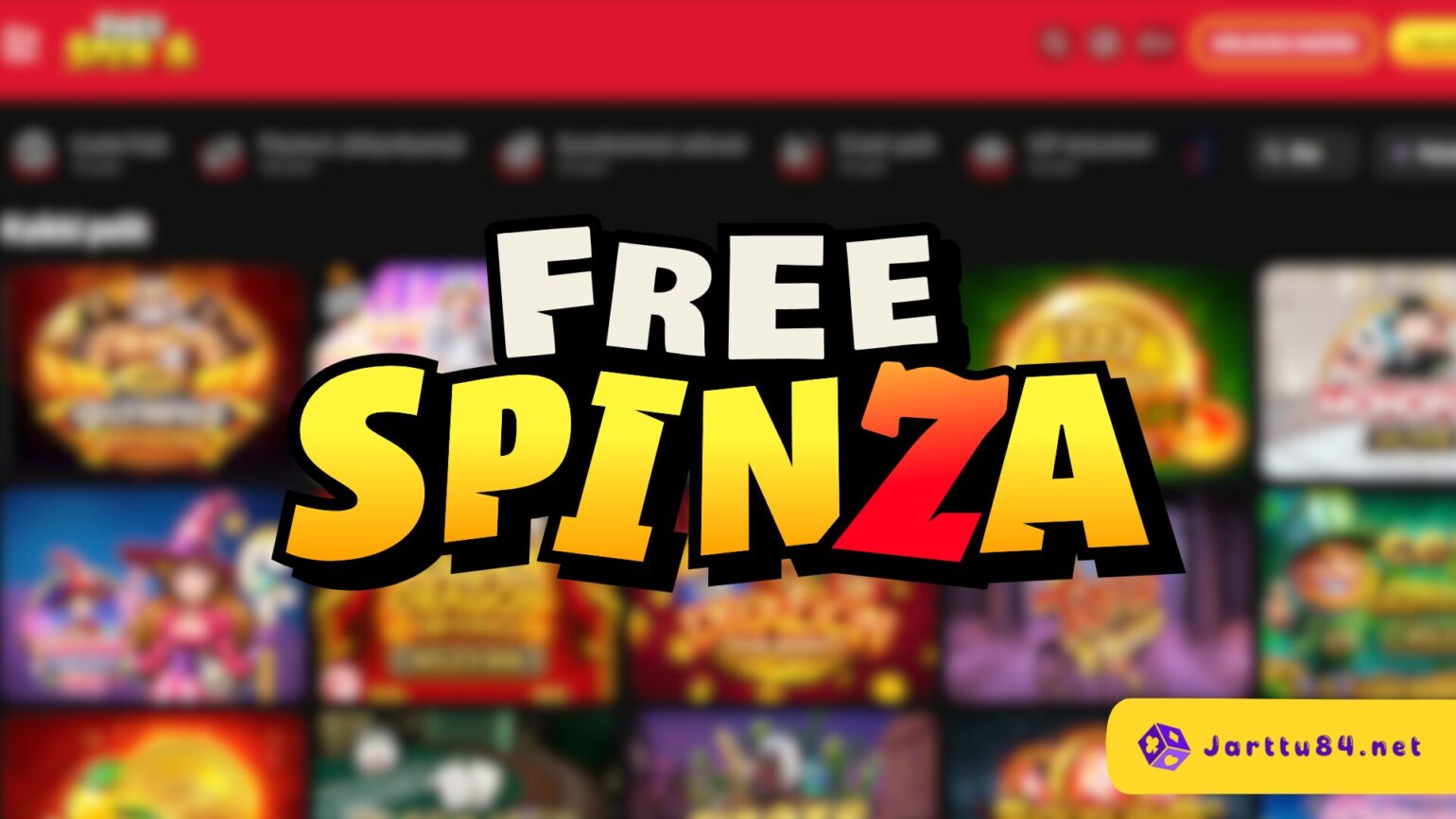 Free Spinza – suomalainen MGA Pay N Play nettikasino, tervetuliaisbonus ja värikäs peliaula.